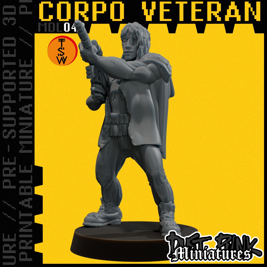 MDL042 CORPO VETERAN [PRE-SUPPORTED]